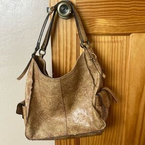 Woman’s leather purse